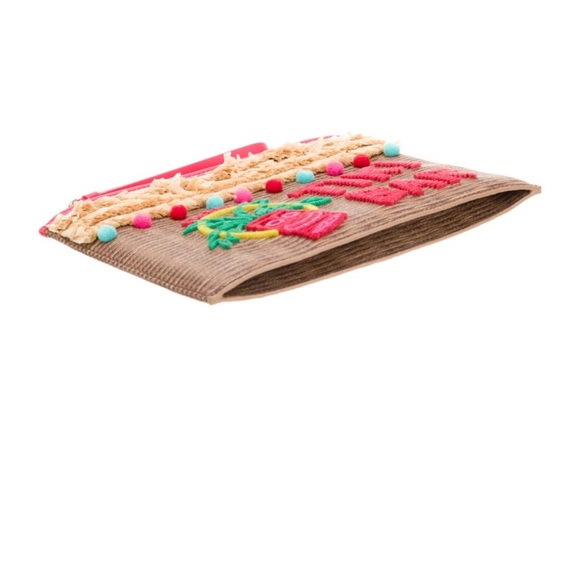 Kate Spade "Breath of Fresh Air" Tiki Bar clutch NWT - Picture 6 of 12